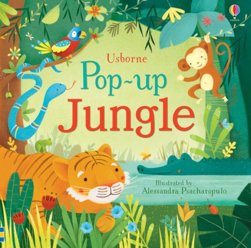 Carte despre jungla - carte pentru copii - pop- up: jungle