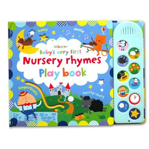 Carte muzicala – baby’s very first play book: nursery rhymes
