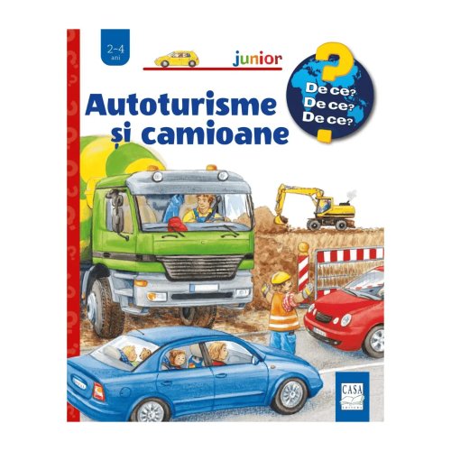 Carte pentru copii - autoturisme si camioane