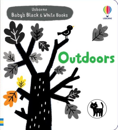 Carte pentru copii - baby’s black and white books: outdoors