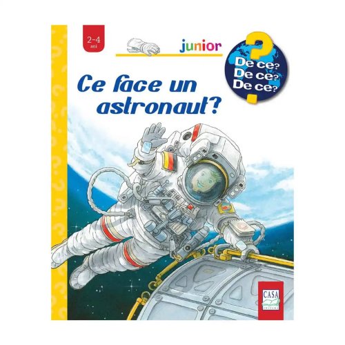 Carte pentru copii - ce face un astronaut?