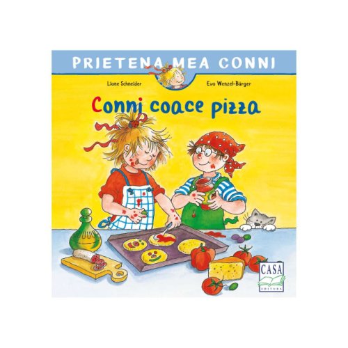 Carte pentru copii - conni coace pizza