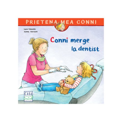 Carte pentru copii - conni merge la dentist