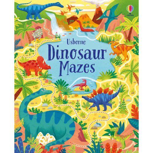 Carte pentru copii - dinosaur mazes