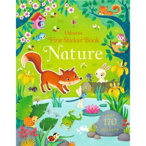Carte pentru copii - first sticker book: nature
