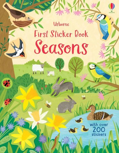 Carte pentru copii - first sticker book seasons