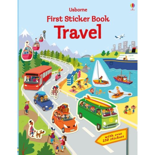 Carte pentru copii - first sticker book: travel