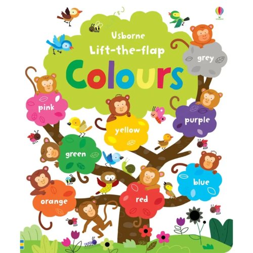 Carte pentru copii - lift-the-flap: colours