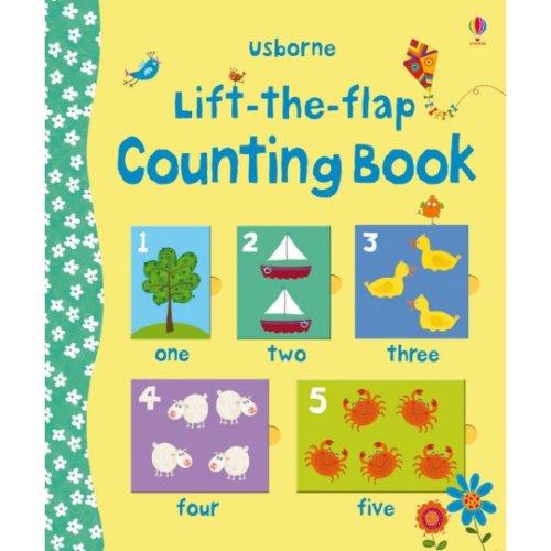 Carte pentru copii - lift-the-flap counting book