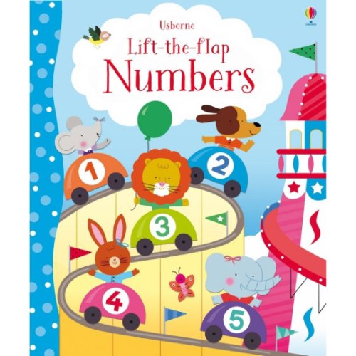 Carte pentru copii - lift-the-flap numbers