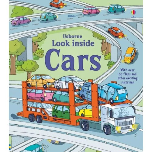 Carte pentru copii - look inside: cars