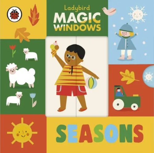 Carte pentru copii - magic windows: seasons