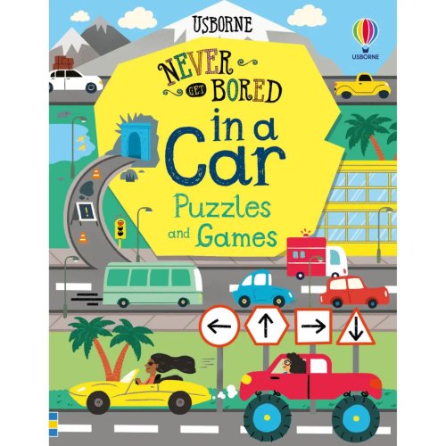Carte pentru copii - never get bored in a car