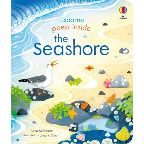 Carte pentru copii - peep inside the seashore