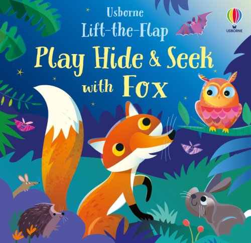 Carte pentru copii - play hide & seek with fox