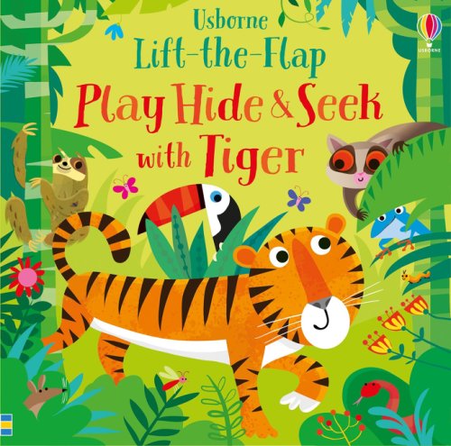 Carte pentru copii - play hide & seek with tiger
