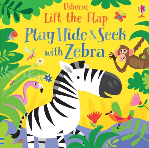 Carte pentru copii - play hide & seek with zebra