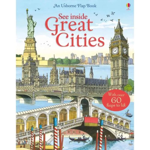 Carte pentru copii - see inside great cities