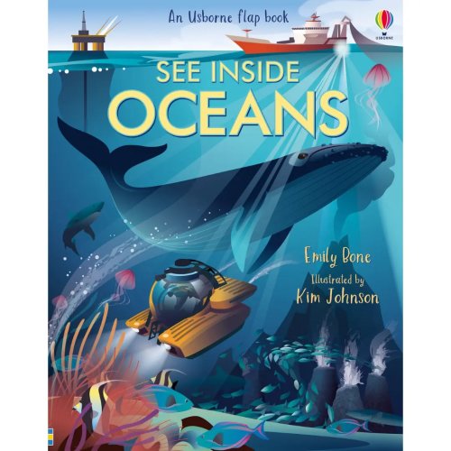 Carte pentru copii - see inside oceans