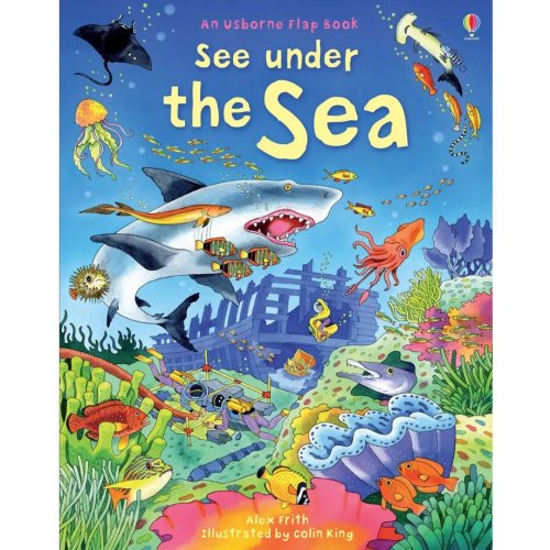 Carte pentru copii - see under the sea