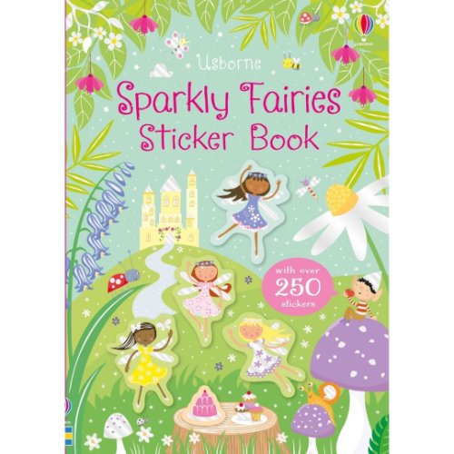 Carte pentru copii - sparkly fairies sticker book
