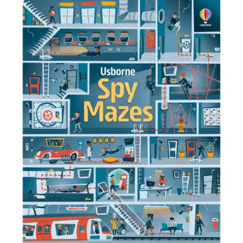 Carte pentru copii - spy mazes