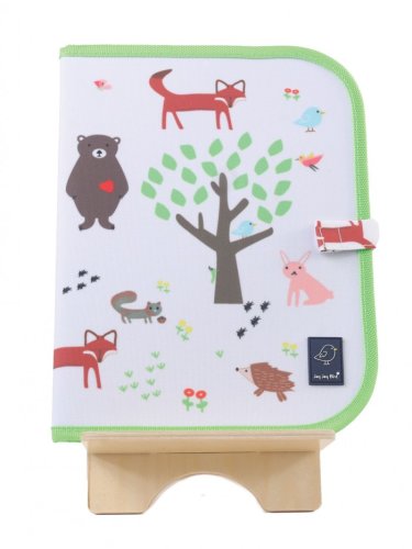 Plansa reutilizabila napron pentru copii, desen - forest - doodle it & go erasable mat