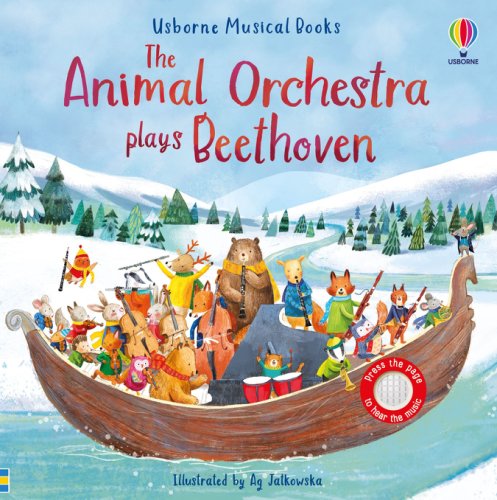 The animal orchestra plays beethoven – carte cu sunete de beethoven