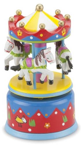New Classic Toys Carusel muzical multicolor