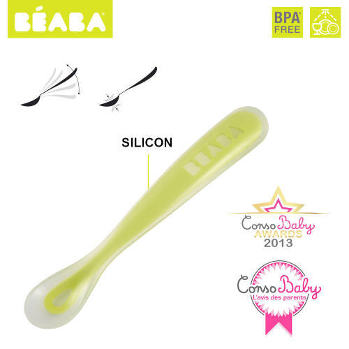 Beaba Lingurita silicon - neon