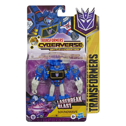 Hasbro Transformers cyberverse robot soundwave