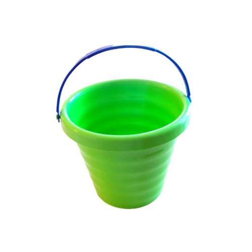 Galeata verde plastic 13 cm