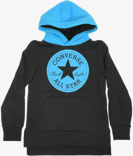 Converse Kids all star hooded sweatshirt black