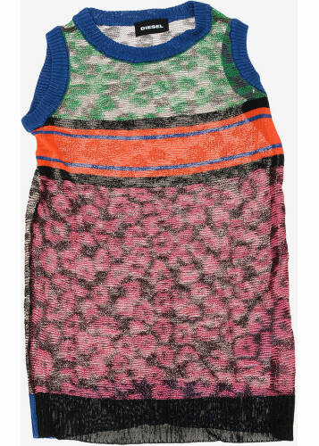 Diesel Kids sleeveless kmpard knitwear multicolor