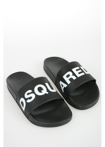 DSQUARED2 rubber slipper black