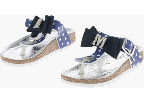 Monnalisa sandal with bow multicolor