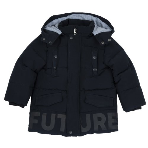 Jacheta matlasata copii chicco, negru, 87792-65mc