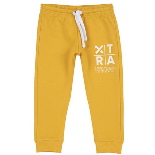 Pantaloni lungi copii chicco, 08490-61clt, galben deschis