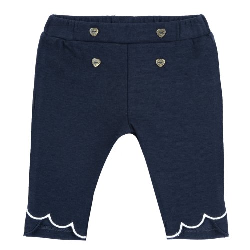 Pantaloni lungi copii chicco, albastru inchis, 08876-65mfco
