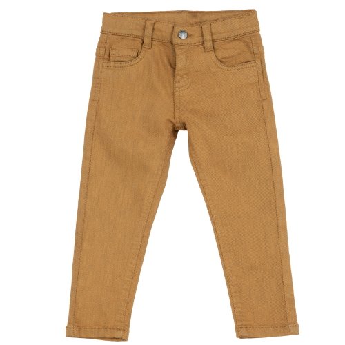 Pantaloni lungi copii chicco, maro deschis, 08885-65mc