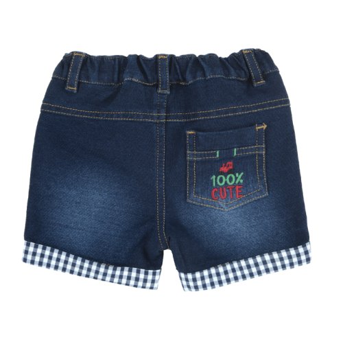 Pantaloni scurti copii chicco, albastru, 00455