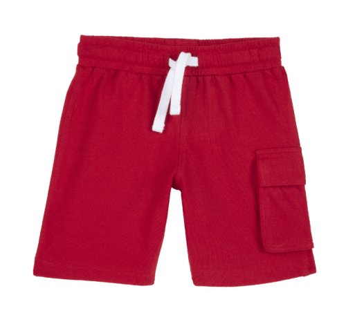 Pantaloni scurti copii chicco, rosu, 00453