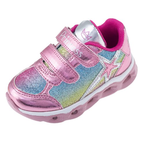 Pantofi sport copii chicco capri cu luminite, multicolor, 67073-62p