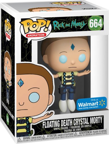 Figurina - rick and morty - floating death crystal morty | funko