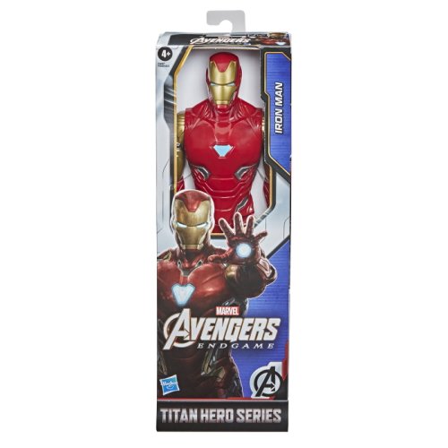 Figurina - titan hero series - marvel avengers endgame: iron man | hasbro