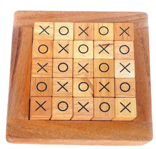 Joc din lemn - quikso - x si 0 x 5 | logica giochi 
