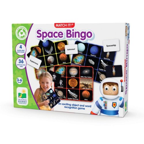Joc educativ - space bingo | the learning journey