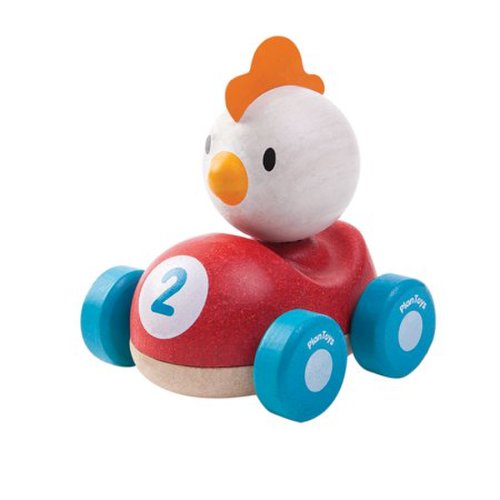 Jucarie din lemn - chicken racer | plan toys