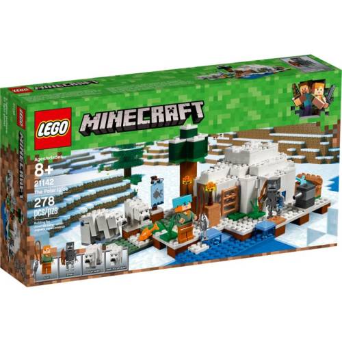 Jucarie - lego minecraft - iglu polar, 21142 | lego