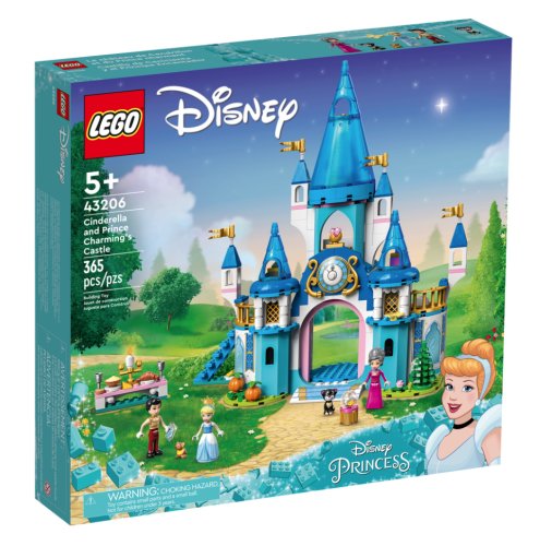 Lego disney - cinderella and prince charming's castle (43206) | lego